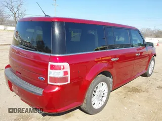 2015 Ford Flex SEL with VIN 2FMGK5C82FBA10250, listed as a IAAI auction lot 41749669 with 143,607 mi miles. Bid and sale history available at carsss.com. Image 4.