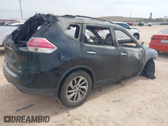 2014 Nissan Rogue SV with VIN 5N1AT2MT1EC870546, listed as a IAAI auction lot 41889002 with Not Provided miles and . Bid and sale history available at carsss.com. Image 4.