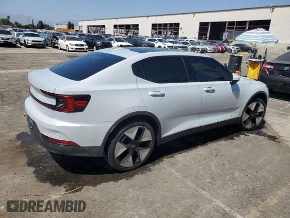 2023 Polestar 2 z VIN YSMED3KA7PL127245, wystawiony jako Copart lot #58486935 z przebiegiem 39 736 mil mil oraz Czysty tytuł • Clean title. Historia ofert i sprzedaży dostępna na DreamBid. Obrazek 3.