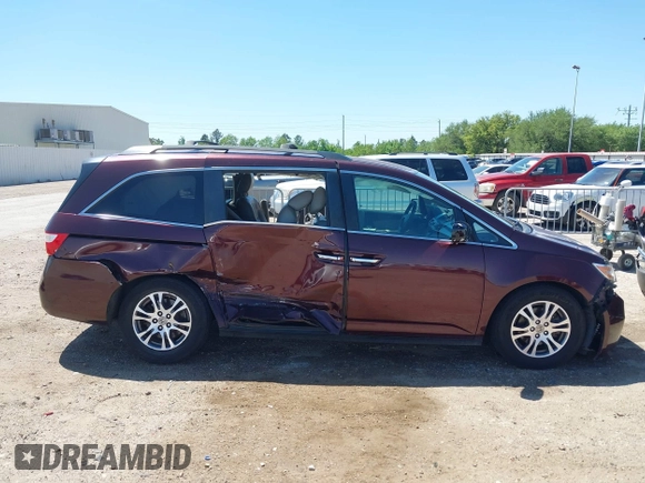 2011 Honda Odyssey EX with VIN 5FNRL5H42BB021438, listed as a IAAI auction lot 41978690 with 190,495 mi miles and . Bid and sale history available at carsss.com. Image 14.