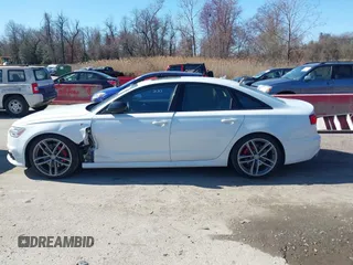 2017 Audi A6 Competition Prestige with VIN WAUF3AFC6HN012416, listed as a IAAI auction lot 41802953 with 117,207 mi miles. Bid and sale history available at carsss.com. Image 14.