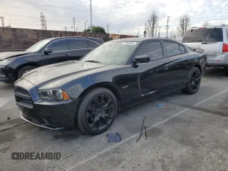 2012 Dodge Charger RT with VIN 2C3CDXCT4CH150844, listed as a Copart auction lot 47560565 with 97,002 mi miles and Salvage Title. Bid and sale history available at carsss.com. Image 1.