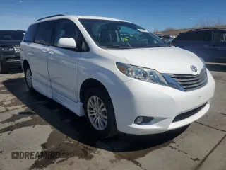 2011 Toyota Sienna XLE AAS with VIN 5TDYK3DC7BS007529, listed as a Copart auction lot 49642475 with 115,117 mi miles and Salvage Title. Bid and sale history available at carsss.com. Image 4.