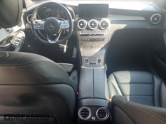 2021 Mercedes-Benz GLC 300 with VIN W1N0G8DBXMF874826, listed as a Copart auction lot 62655215 with 66,454 mi miles and Salvage title. Bid and sale history available at DreamBid. Image 8.