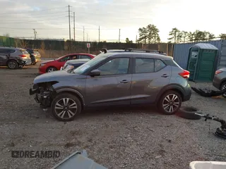 2019 Nissan Kicks SV with VIN 3N1CP5CU9KL532716, listed as a IAAI auction lot 41296143 with 76,900 mi miles and . Bid and sale history available at carsss.com. Image 14.