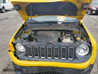 2017 Jeep Renegade Altitude with VIN ZACCJABB7HPF52275, listed as a Copart auction lot 45381965 with 96,201 mi miles and Salvage Title. Bid and sale history available at carsss.com. Image 12.