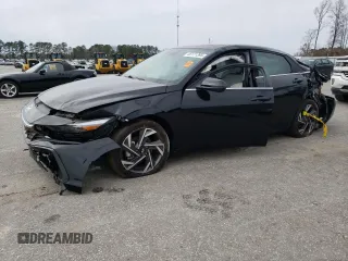 2024 Hyundai Elantra Limited z VIN KMHLP4DG5RU673990, wystawiony jako Copart lot #48121395 z przebiegiem 12 415 mil mil oraz Szkoda całkowita • Salvage title. Historia ofert i sprzedaży dostępna na DreamBid. Obrazek 1.