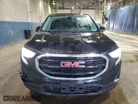 2018 GMC Terrain SLE with VIN 3GKALMEV7JL415266, listed as a Copart auction lot 46131555 with 74,676 mi miles and Clean Title. Bid and sale history available at DreamBid. Image 5.