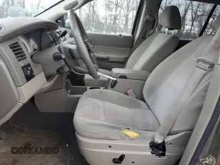2006 Dodge Durango SLT with VIN 1D4HB48NX6F193299, listed as a Copart auction lot 47797005 with 220,783 mi miles and Salvage title. Bid and sale history available at DreamBid. Image 7.