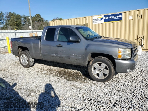 2007 Chevrolet Silverado 1500 LT w/1LT with VIN 2GCEC19J771620258, listed as a Copart auction lot 42622805 with 275,948 mi miles and Salvage Title. Bid and sale history available at carsss.com. Image 4.