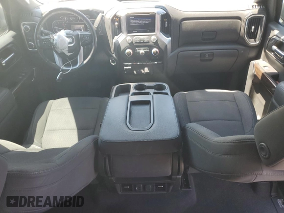 2019 GMC Sierra 1500 with VIN 3GTU8BED2KG193400, listed as a Copart auction lot 53545715 with 50,437 mi miles and Salvage Title. Bid and sale history available at DreamBid. Image 8.