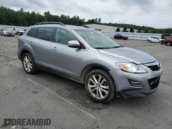 2012 Mazda CX-9 Grand Touring with VIN JM3TB3DV8C0333430, listed as a Copart auction lot 64614104 with 71,024 mi miles and Salvage Title. Bid and sale history available at carsss.com. Image 4.