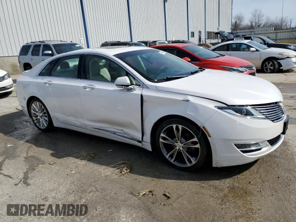 2013 Lincoln MKZ with VIN 3LN6L2JK0DR813319, listed as a Copart auction lot 46432265 with 94,778 mi miles and Salvage Title. Bid and sale history available at carsss.com. Image 4.