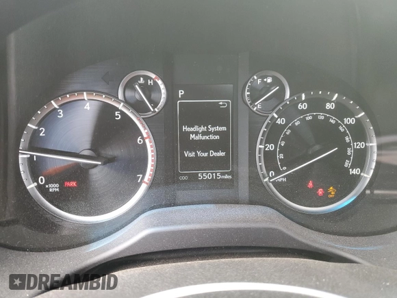 2020 Lexus GX 460 Premium z VIN JTJAM7BX3L5264121, wystawiony jako Copart lot #52715955 z przebiegiem 55 015 mil mil oraz Szkoda całkowita • Salvage title. Historia ofert i sprzedaży dostępna na DreamBid. Obrazek 9.