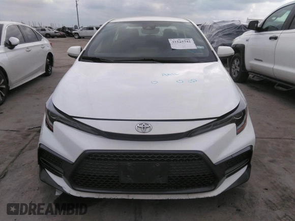 2022 Toyota Corolla SE with VIN JTDS4MCE9N3501583, listed as a IAAI auction lot 41525742 with 172,601 mi miles. Bid and sale history available at carsss.com. Image 12.