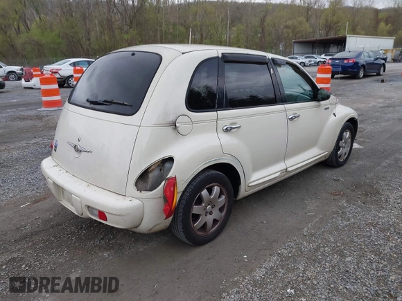 2005 Chrysler PT Cruiser Limited with VIN 3C8FY68B45T625795, listed as a IAAI auction lot 41971647 with 125,412 mi miles. Bid and sale history available at carsss.com. Image 4.