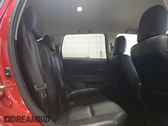 2015 Mitsubishi Outlander SE with VIN JA4AZ3A34FZ001820, listed as a Copart auction lot 53256555 with 131,124 mi miles and Salvage title. Bid and sale history available at DreamBid. Image 12.