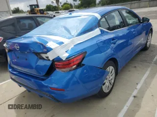 2024 Nissan Sentra SV with VIN 3N1AB8CV9RY270628, listed as a Copart auction lot 54660855 with 23,209 mi miles and Salvage Title. Bid and sale history available at DreamBid. Image 3.