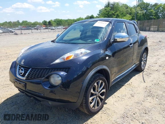2011 Nissan Juke SL with VIN JN8AF5MV1BT012914, listed as a IAAI auction lot 42186471 with 148,520 mi miles. Bid and sale history available at carsss.com. Image 2.