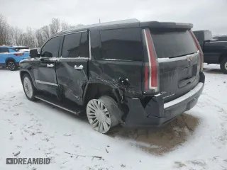 2017 Cadillac Escalade Platinum with VIN 1GYS4DKJ9HR207272, listed as a Copart auction lot 44024135 with 92,820 mi miles and Clean Title. Bid and sale history available at carsss.com. Image 2.
