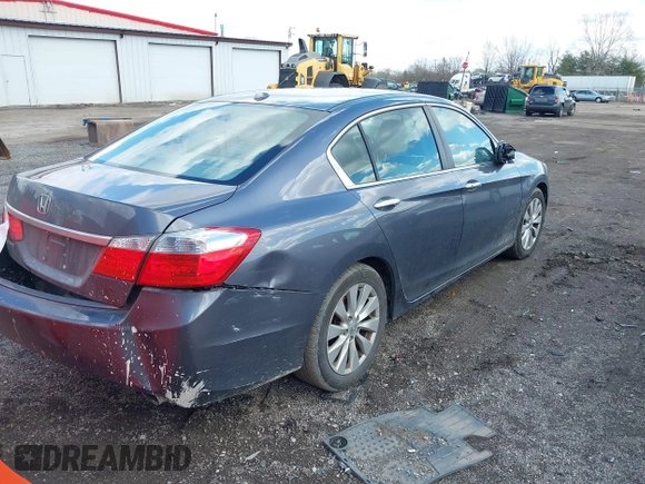 2013 Honda Accord Sdn EX-L with VIN 1HGCR2F80DA009973, listed as a IAAI auction lot 41869180 with 161,595 mi miles. Bid and sale history available at carsss.com. Image 4.