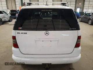 2001 Mercedes-Benz M 320/430/500 with VIN 4JGAB72E51A222489, listed as a Copart auction lot 51674925 with 226,108 mi miles and Clean title. Bid and sale history available at DreamBid. Image 6.