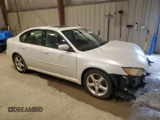 2008 Subaru Legacy (Natl) Special Edition with VIN 4S3BL616187216576, listed as a Copart auction lot 51525525 with 0 mi miles and Non Repairable. Bid and sale history available at carsss.com. Image 4.