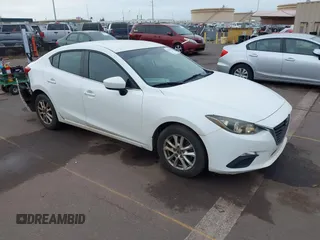 2014 Mazda 3 i Touring z VIN JM1BM1V7XE1105820, wystawiony jako IAAI lot #41805847 z przebiegiem 147 288 mil mil oraz . Historia ofert i sprzedaży dostępna na DreamBid. Obrazek 1.