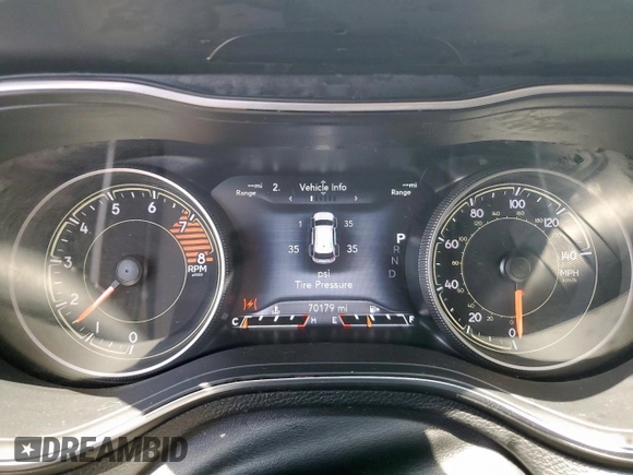 2020 Jeep Cherokee Trailhawk с VIN 1C4PJMBX4LD609103, выставлен на аукционе Copart как лот 60469955 с пробегом 70 179 миль миль и Списание • Salvage title. История ставок и продаж доступна на DreamBid. Изображение 9.