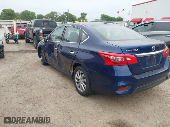 2018 Nissan Sentra S with VIN 3N1AB7AP8JY242578, listed as a IAAI auction lot 41940800 with 92,413 mi miles and . Bid and sale history available at DreamBid. Image 3.