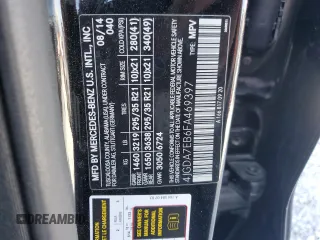 2015 Mercedes-Benz M with VIN 4JGDA7EB6FA469397, listed as a Copart auction lot 51274585 with 141,947 mi miles and Clean Title. Bid and sale history available at carsss.com. Image 13.