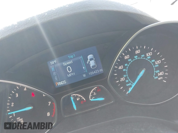 2014 Ford Escape SE with VIN 1FMCU9GX5EUD36442, listed as a IAAI auction lot 41984241 with 105,423 mi miles. Bid and sale history available at carsss.com. Image 7.