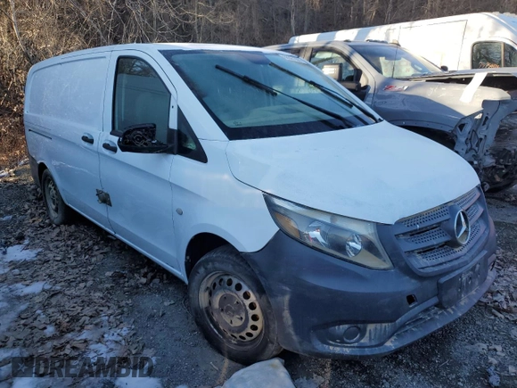 2017 Mercedes-Benz Metris Cargo Cargo with VIN WD3PG2EA0H3209024, listed as a Copart auction lot 88327355 with Not Provided miles and Salvage Title. Bid and sale history available at DreamBid. Image 4.