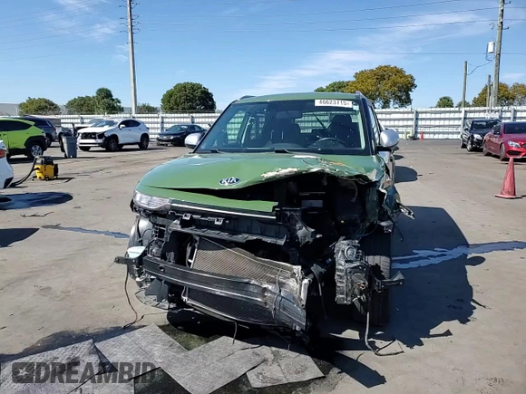2020 Kia Soul X-Line with VIN KNDJ23AU7L7040783, listed as a Copart auction lot 46623115 with 30,811 mi miles and Non Repairable. Bid and sale history available at DreamBid. Image 12.