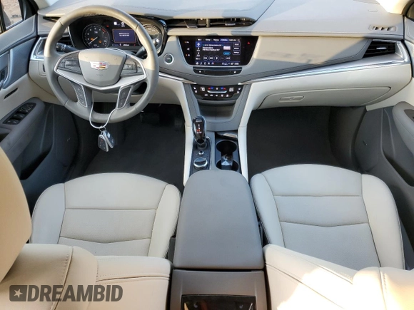 2024 Cadillac XT5 FWD Premium Luxury with VIN 1GYKNCR45RZ724822, listed as a Copart auction lot 80465084 with 2,903 mi miles and Salvage Title. Bid and sale history available at carsss.com. Image 8.