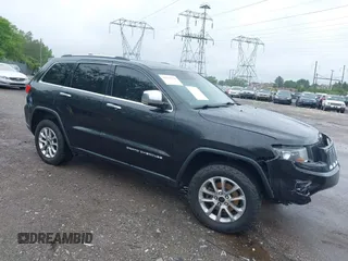 2014 Jeep Grand Cherokee Limited z VIN 1C4RJFBG0EC189837, wystawiony jako IAAI lot #42253935 z przebiegiem 112 755 mil mil oraz . Historia ofert i sprzedaży dostępna na DreamBid. Obrazek 1.