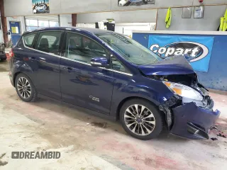 2017 Ford C-Max Titanium z VIN 1FADP5FU2HL110231, wystawiony jako Copart lot #53205385 z przebiegiem 75 187 mil mil oraz Szkody całkowita. Historia ofert i sprzedaży dostępna na DreamBid. Obrazek 4.