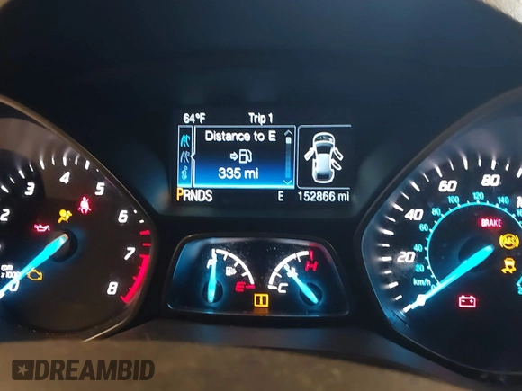 2013 Ford Escape SEL с VIN 1FMCU9H97DUD78609, выставлен на аукционе IAAI как лот 42512197 с пробегом 152 866 миль миль и . История ставок и продаж доступна на DreamBid. Изображение 7.