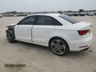2020 Audi A3 Sedan Premium with VIN WAUAUGFF8LA103658, listed as a Copart auction lot 53106064 with 24,748 mi miles and Salvage Title. Bid and sale history available at carsss.com. Image 2.