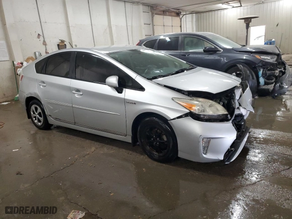 2012 Toyota Prius One with VIN JTDKN3DU4C5488269, listed as a Copart auction lot 46871545 with 125,066 mi miles and Salvage Title. Bid and sale history available at carsss.com. Image 4.