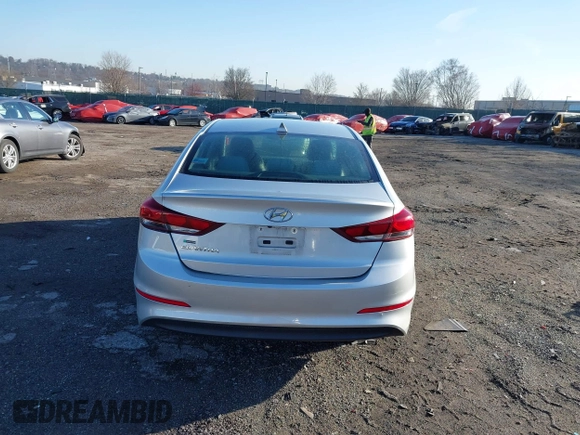 2018 Hyundai Elantra SEL with VIN 5NPD84LF0JH258721, listed as a IAAI auction lot 41829387 with 94,124 mi miles and . Bid and sale history available at DreamBid. Image 16.