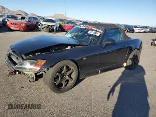 2003 Honda S2000 with VIN JHMAP11483T007092, listed as a Copart auction lot 76316894 with 133,466 mi miles and Salvage Title. Bid and sale history available at DreamBid. Image 1.