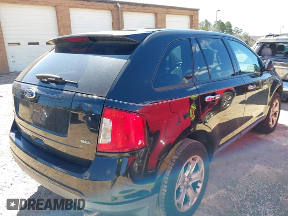 2011 Ford Edge SEL with VIN 2FMDK3JC7BBA89729, listed as a IAAI auction lot 41737284 with 170,503 mi miles. Bid and sale history available at carsss.com. Image 4.