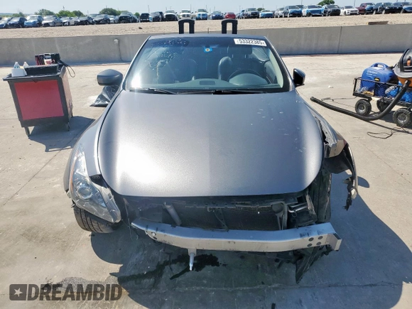 2012 Infiniti G37 Convertible with VIN JN1CV6FE4CM203123, listed as a Copart auction lot 53322385 with 98,958 mi miles and Salvage Title. Bid and sale history available at carsss.com. Image 5.