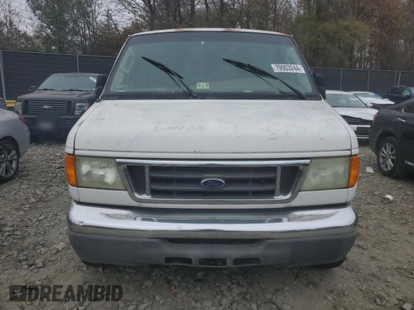2006 Ford Econoline Passenger XL with VIN 1FBNE31L36HA02924, listed as a Copart auction lot 79903244 with 217,831 mi miles and Salvage title. Bid and sale history available at DreamBid. Image 5.