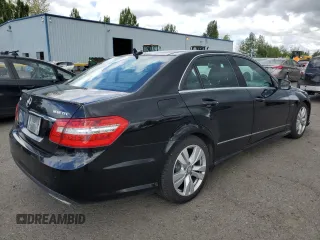2011 Mercedes-Benz E 350 Luxury with VIN WDDHF2EBXBA435909, listed as a Copart auction lot 55822995 with 153,607 mi miles and Salvage title. Bid and sale history available at DreamBid. Image 3.