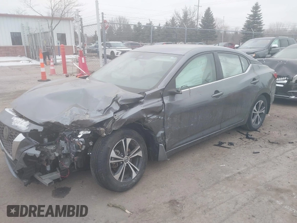 2020 Nissan Sentra SV z VIN 3N1AB8CV9LY306731, wystawiony jako IAAI lot #41538527 z przebiegiem 31 116 mil mil oraz . Historia ofert i sprzedaży dostępna na DreamBid. Obrazek 2.
