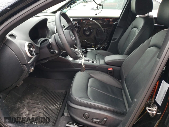2019 Audi A3 Sedan Premium Plus with VIN WAUJEGFF6K1028261, listed as a Copart auction lot 54492683 with 20,073 mi miles. Bid and sale history available at carsss.com. Image 7.