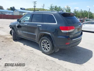 2015 Jeep Grand Cherokee Limited with VIN 1C4RJFBG4FC191141, listed as a IAAI auction lot 42075659 with 135,641 mi miles. Bid and sale history available at carsss.com. Image 3.