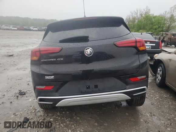 2020 Buick Encore GX Select with VIN KL4MMDSL9LB122914, listed as a Copart auction lot 55090315 with Not provided miles and Salvage title. Bid and sale history available at DreamBid. Image 6.